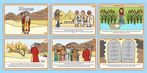 Life of Moses Storyboard Sequencing