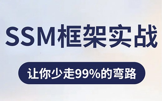 这应该是23年B站讲的最好的SSM框架教程，从ssm原理到应用再到核心源码全部都讲明白了！