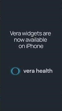 You can now add Vera widgets on your iPhone