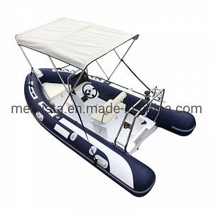 [Hot Item] Hypalon Deep V Double Rib480 Fiberglass Hull Inflatable Boat
