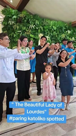 “THE BEAUTIFUL LADY OF LOURDES#PARINGKATOLIKOSPOTTED