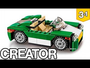 Lego Creator - Green Cruiser - 31056 - Daniels Building