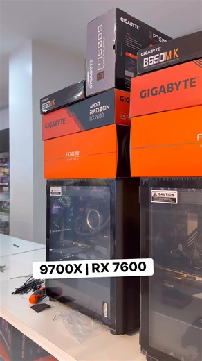 2.9K views · 11 reactions | 9u RYZEN 7 9700X with RX 7600 | PCS Computers | Facebook