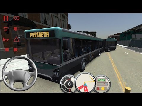 Bus simulator 17 | public transport simulator coach bus | Android gameplay