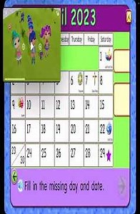 Starfall Calendar