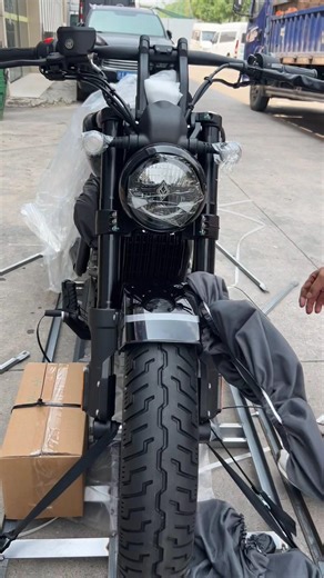 Unboxing New Generation BENDA 250 Grey Stone Cruiser #bendamotorcycles #greystone #250cc #cruiser