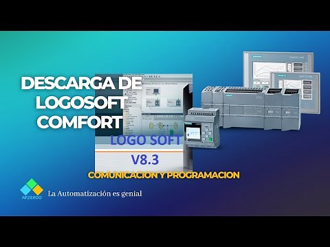1# Descarga el SOFTWARE DEMO DE LOGOSOFT COMFORT V8.3 Y Aprende a Programar los PLC LOGO 8