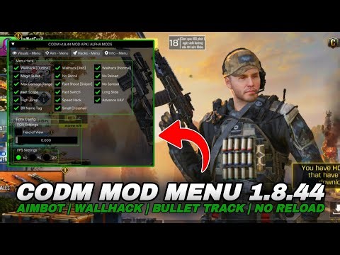 NEW! Alpha Mods - CODM: VNG 1.8.44 Mod Menu | Wallhack | Aimlock | No Recoil | No Spread