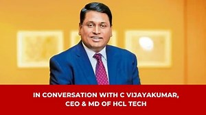 #ETNOWExclusive | HCL Technologies Ltd has delivered the highest shareholder return among Tier 1 #IT service providers over the last decade, says C Vijayakumar, CEO & MD of HCL Tech. Anisha Jain caught up with the HCL Tech Chief on the company's media day #HCLTech #StocksToWatch | ET NOW | Facebook