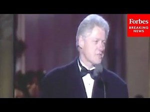 FLASHBACK: President Clinton Speaks At 'America's Millennium Evening' At 1999 New Year's Eve Event