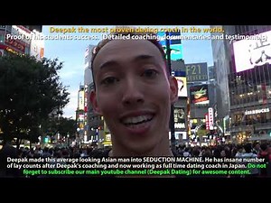 @DeepakDatingCoach Average Asian Man became Asian Dating Coach after Epic Deepak's Coaching