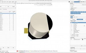 【封装库简介】198. Rubycon红宝石贴片电解电容器PCB封装库