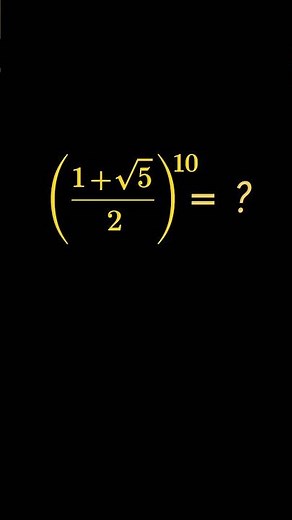 How Golden Ratio powers and Fibonacci Are Connected | Easy Math Trick