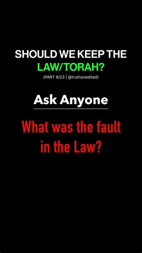 ‎Hallelu YAHUAH (𐤉𐤄𐤅𐤄) - Praise YAH‎ on Instagram: "⚠️ The Law & the people were never the problem. The real issue was the sacrificial system—because animal blood could never cleanse a person’s heart or mind. (Hebrews 10:1-4) 📖 The Torah revealed sin, protected Israel, and taught righteousness. But the blood of bulls and goats could not remove sin, renew the heart, or perfect those who offered them. That’s the “fault” Hebrews explains—not YAHUAH’S commandments. 🔥 Christianity flipped this