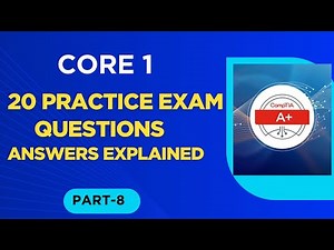 CompTIA A+ Core 1 (220-1101) Practice Exam Questions 2025-Part 8