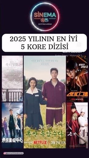 2025 Yılının En İyi 5 Kore Dizisi
