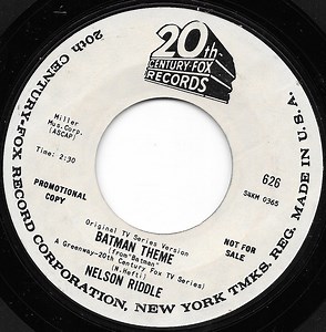 Nelson Riddle - Batman Theme / Nelson's Riddler