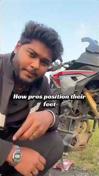 Foot Placement While Riding 🏍️ Noob ❌ → Pro ✅