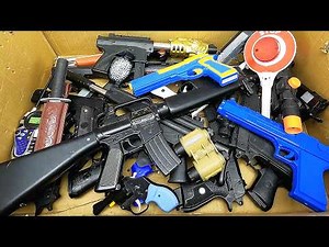 I Opened a Crazy Toy Gun Box! 🔥 M4A1, Desert Eagle, Glock 17, MP5, Karambit, SIG P226, Baretta 92!