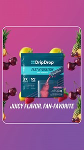 7,000+ five-star ratings for a reason ⭐⭐⭐⭐⭐ DripDrop hydrates 2x faster than water alone and has award-winning taste – don’t take our word for it, try it for yourself. | DripDrop | Facebook