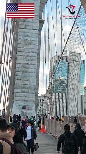Brooklyn Bridge 1883 | Iconic Cable-Stayed Bridge in New York City | USA