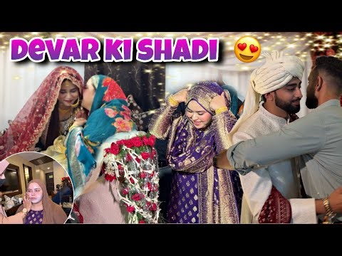 Nikah mubarak ❤️ | Devar Ki Shadi | New Dulhan ki mooh dikhayi ki Rasam 😍
