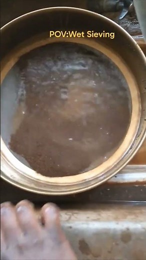 PARTICLE SIZE DISTRIBUTION (wet sieving)