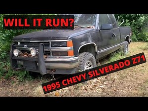 1995 Chevy Silverado Z71- Can we get it running? Abandoned for 6 years! PART 1!