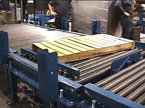 Wulftec conveyors / Pallet stopper & load centering