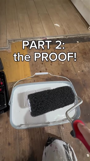 PART 2: This is the step that decides if it fails. Light sand → Gardz → paint. Skim finish… without a plasterer? 👀👇 #p#painteranddecoratord#decoratingd#diyh#homerenovationwallprep