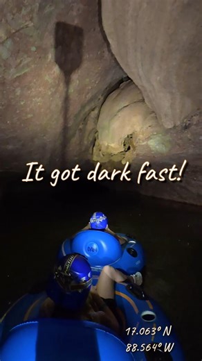 The deeper we went… the more this place made sense to the Maya