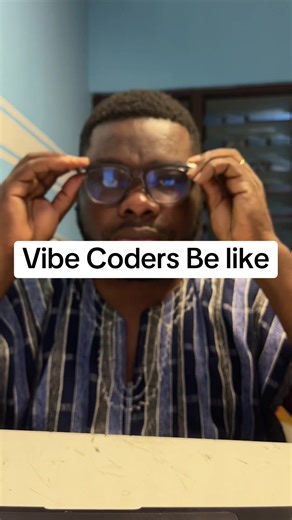 Vibe coders be like. #vibecoding #coding #programming