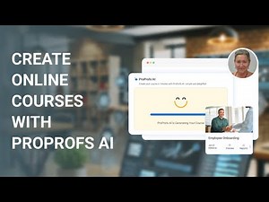 Create a Course in 5 Minutes with ProProfs AI