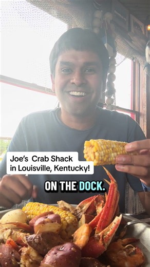 Had a great lunch at Joe’s Crab Shack during my trip to Louisville, Kentucky! #louisville #kentucky
