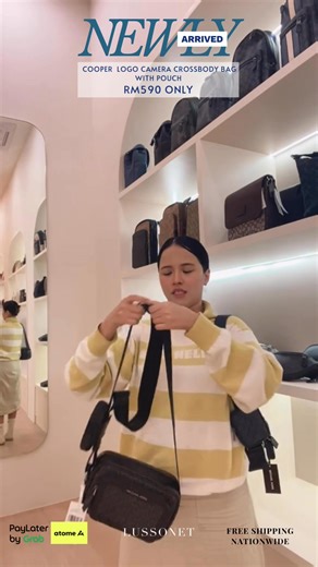 The sleek and compact Cooper Camera Crossbody Bag for men is finally here! A perfect blend of style and function at the most affordable price. Grab yours now before it sells out!  Lussonet, C211, Ground Floor Center Wing, MSQ Mall, Jalan PJU 8/1, Damansara Perdana, 47820 PJ Selangor.  Monday - Sunday, 10am to 6pm  100% Authentic since 2013 in Klang Valley  Shop online at www.lussonet.com Call 03-30034121 or WhatsApp +6011-1310 7924 for enquiries | Lussonet | Facebook