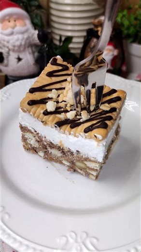 Keks - Puding Kolač #kolači #torta #shorts #recept #bozic #puding #keks #2026 #viral