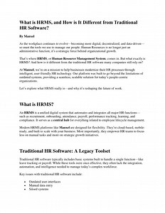 What is HRMS - SlideServe