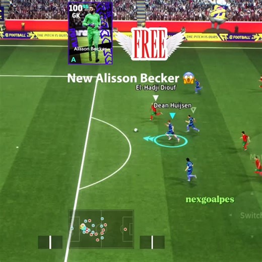 nexgoalpes on Instagram: "New Alisson Becker 😱🥶 #efootball #efootballmobile #efootball2026 #pes #fyp"