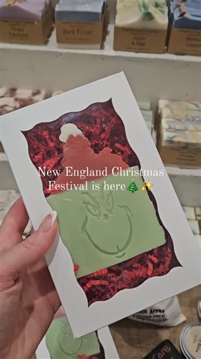 New England Christmas Festival 🎄 is going on ALL weekend long! It's not too late to get your tickets ✨️ Link in bio ☝️ Sunday is the last day so do not miss out🎄✨️ #newenglandchristmasfestival #mohegansun #nechristmasfestival #shoplocal #holidayshopping #winterwonderland #ctthingstodo #ctkids | NE Craft Festivals