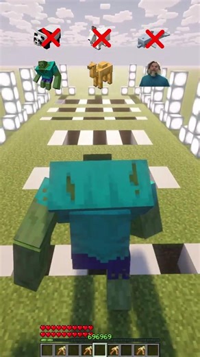 How THICC Are Minecraft Mobs? 😂 #minecraftshorts