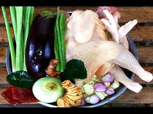 How To Make Chicken Curry - Cambodian Chicken Curry Withe Vegetables - Asian Food