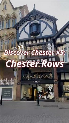🇬🇧 A stroll above the streets — Chester Rows