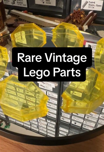 Some of the rarer vintage LEGO parts from my collection #lego #legocollector #vintagelego #rarelego