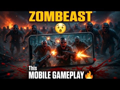 This Zombeast MOBILE Gameplay is INSANE! 📱