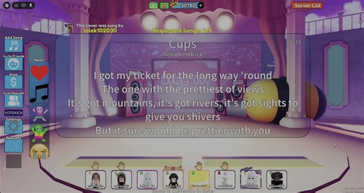 Cups Bee Version Karaoke Challenge