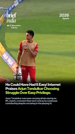 Internet Applauds Arjun Tendulkar Choosing the Grind Over Comfort.
