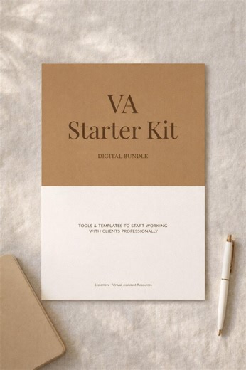 Kit de démarrage VA pour débutants – Modèles d'assistant virtuel imprimables et à remplir | Formulaires d'intégration des clients, agenda hebdomadaire et outils d'assistance virtuelle - Etsy Canada