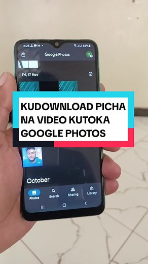 Kudownload Picha na Video Kutoka Google Photos