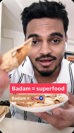 Prathmesh Bhosale | Weightloss, Diabetes, Pcos, Thyroid, Fitness on Instagram: "Comment “badam” to get free ebook 🫀says 6 thank you to badam •MUFA (Oleic acid) → integrates into LDL membrane → ↓ LDL oxidation rate • Vitamin E (α-tocopherol) → quenches lipid peroxyl radicals → protects endothelium • Magnesium → Ca²⁺ channel modulation → ↓ vascular smooth-muscle contraction → ↓ BP • Arginine → ↑ Nitric Oxide (eNOS pathway) → vasodilation → improved coronary flow • Phytosterols → compete with chol