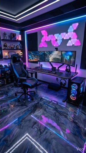Gaming room design #shorts
